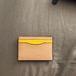 Coach card holder